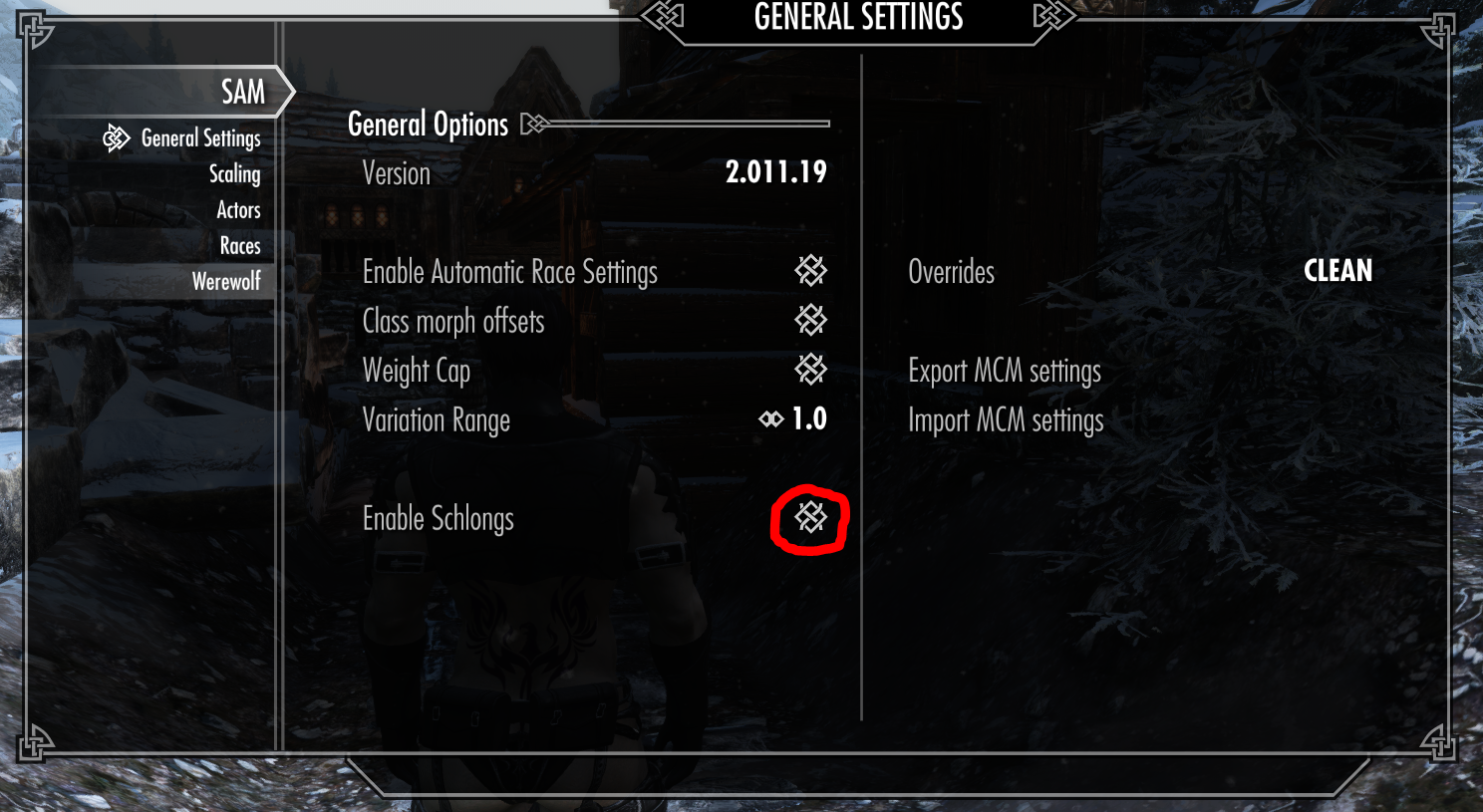 How to enable schlongs? The Elder Scrolls V Skyrim VectorPlexus