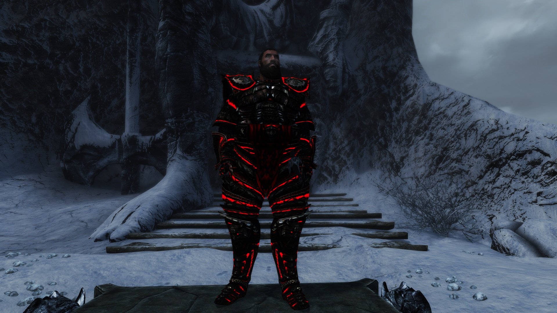 Legacy of the Dragonborn refit armors for SAM