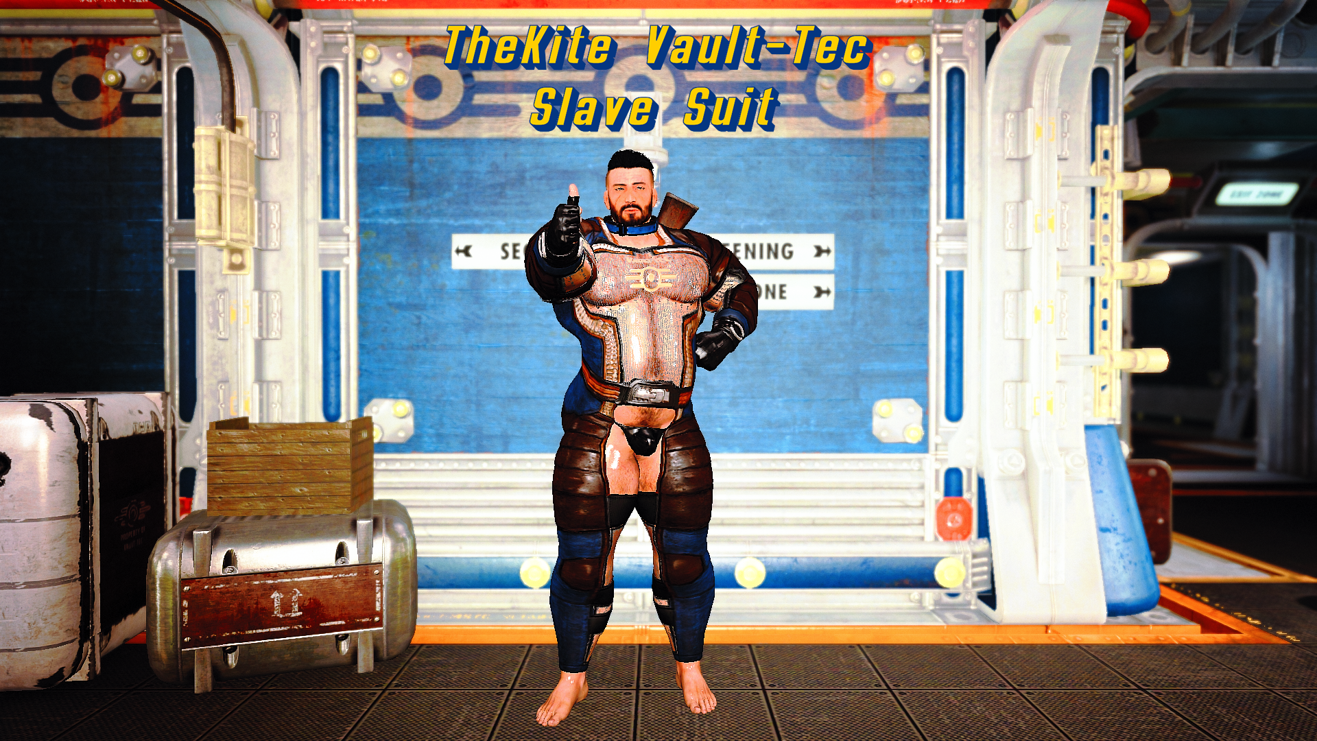 TheKite Vault-Tec Slave Suit for Atomic Muscle