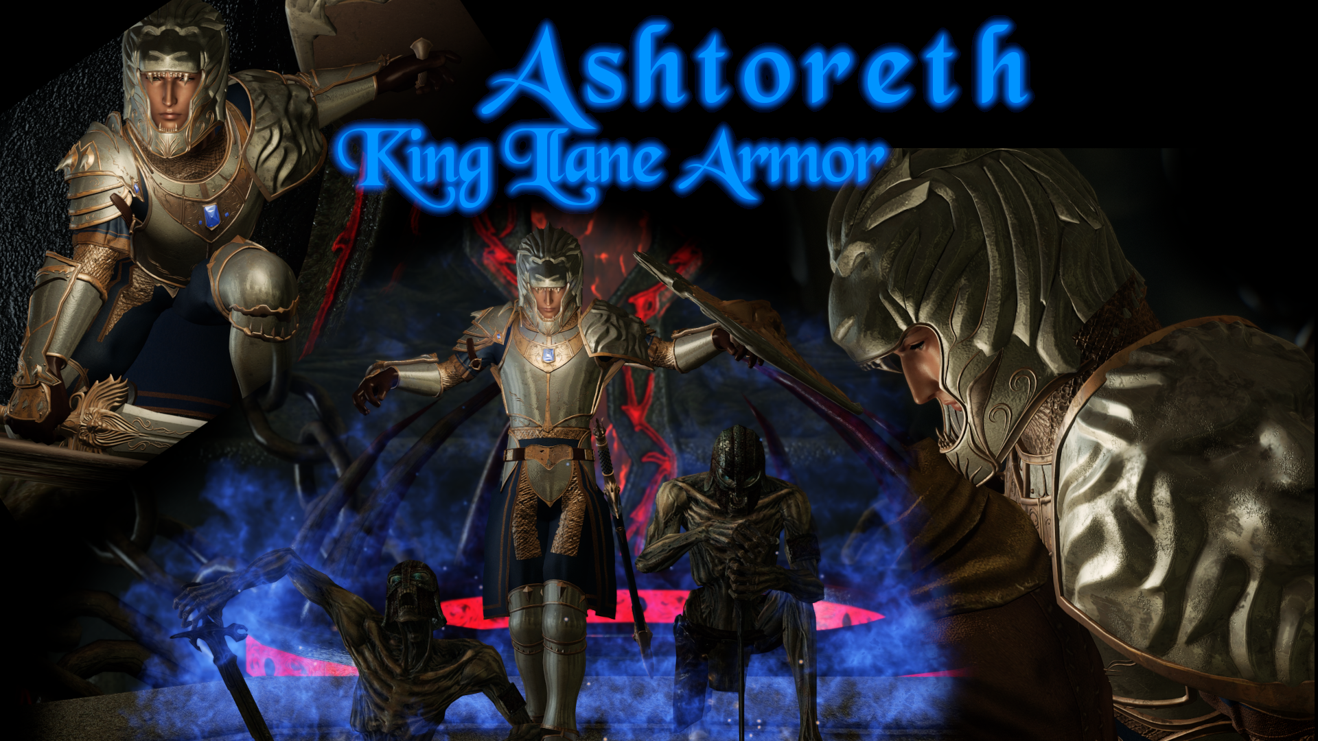 [Ashtoreth] King Llane Armor,Shield and Sword HDT-SMP