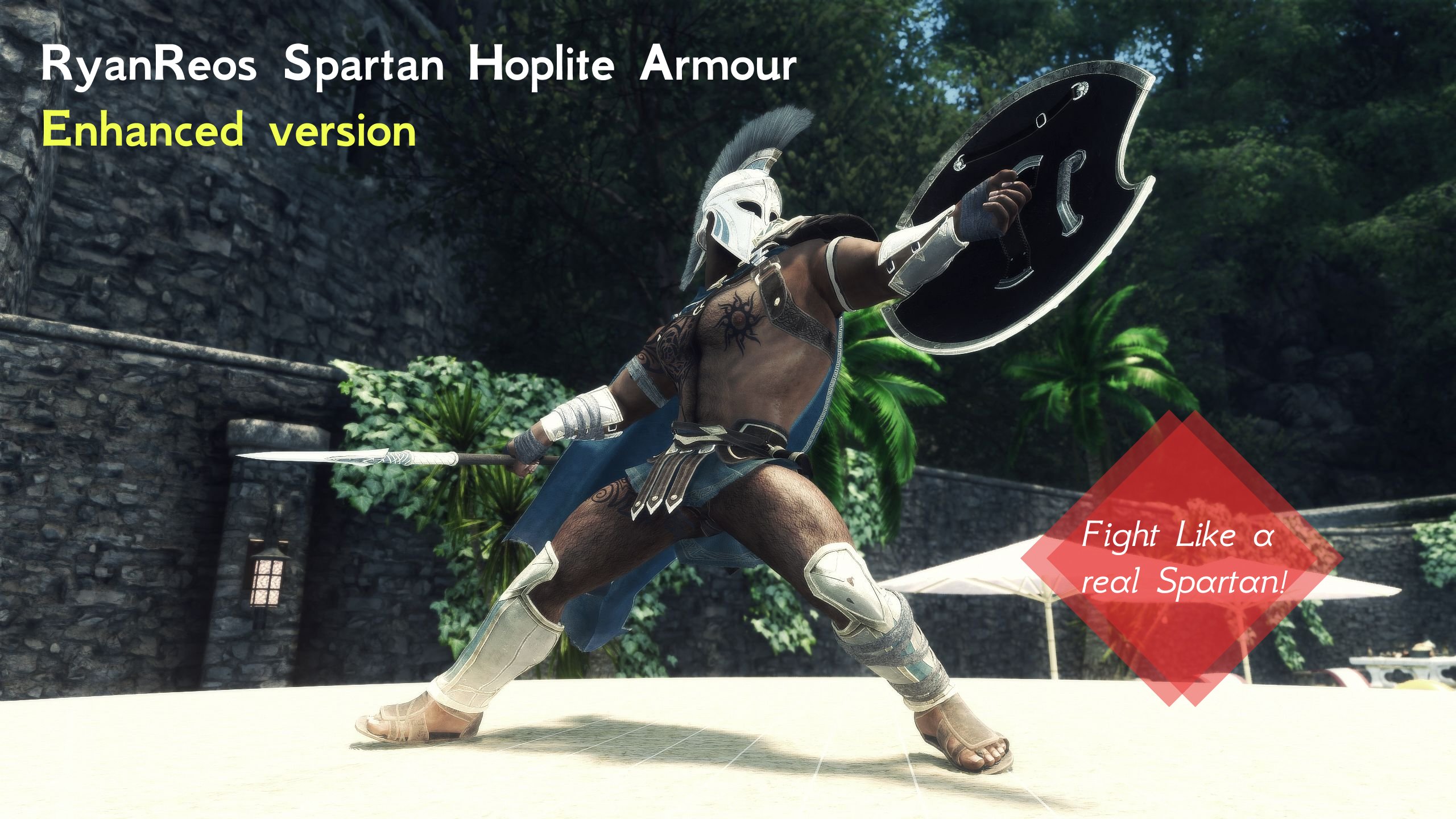 RyanReos Spartan Hoplite Outfit for SAM light with HDT-SMP: Enhanced Edition