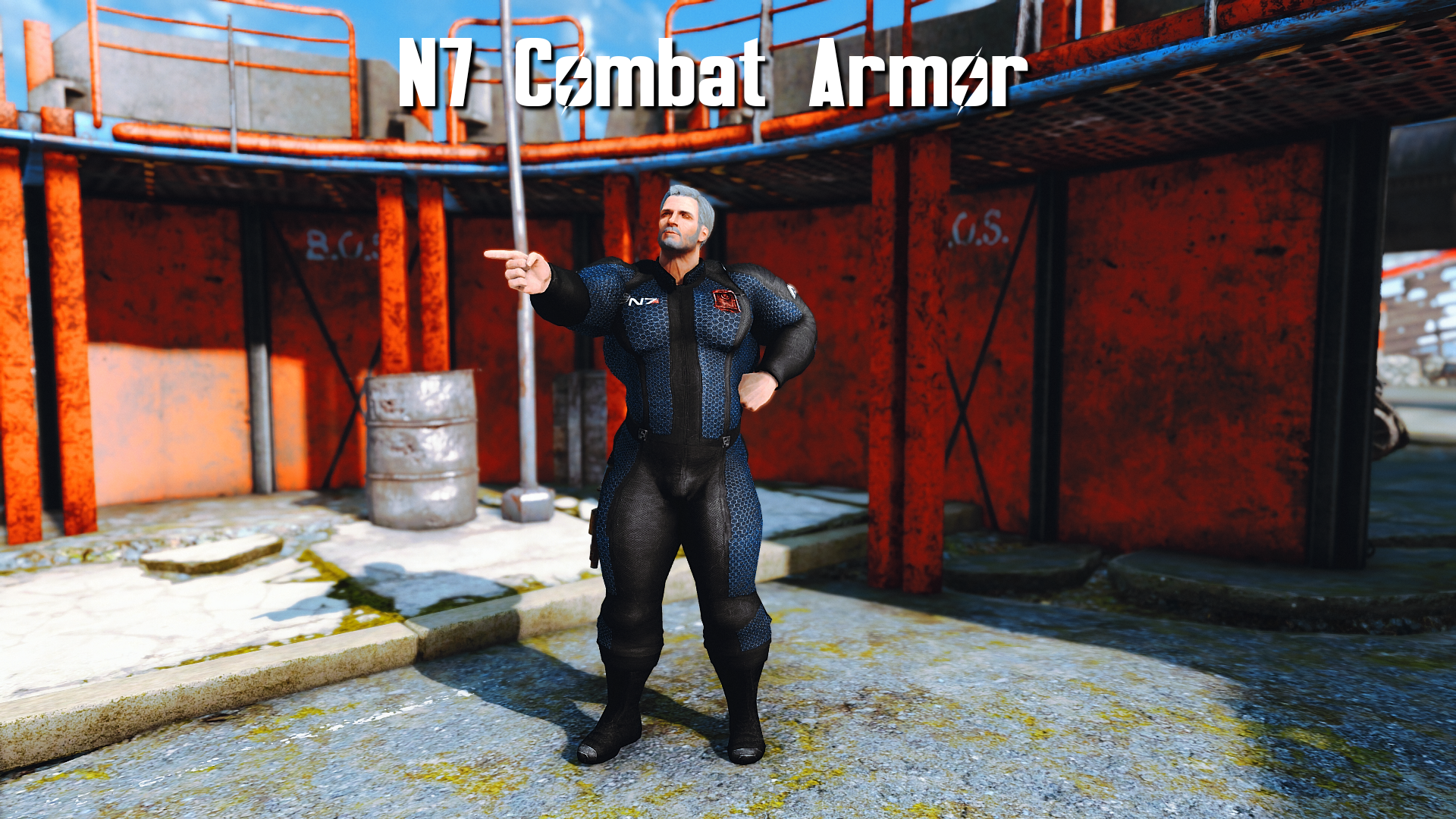 N7 Combat Armor for Atomic Muscle