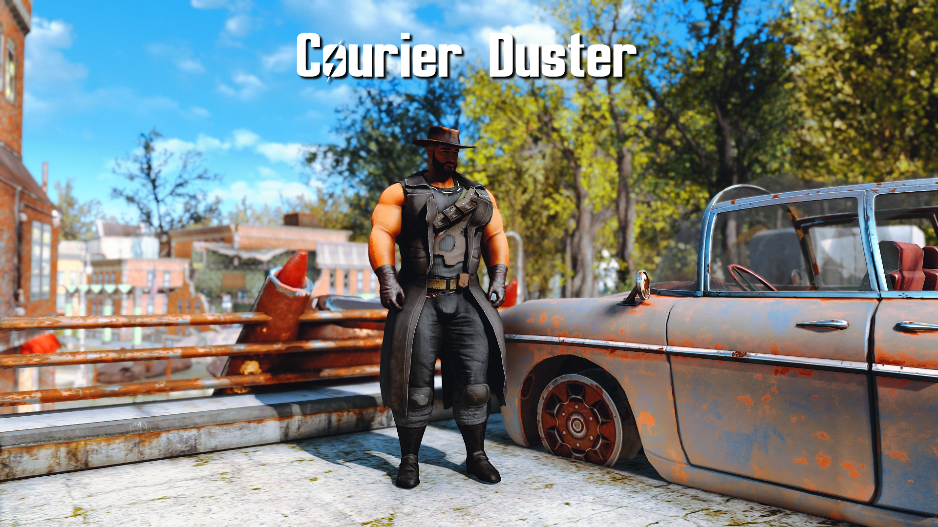 Courier Duster for Atomic Muscle