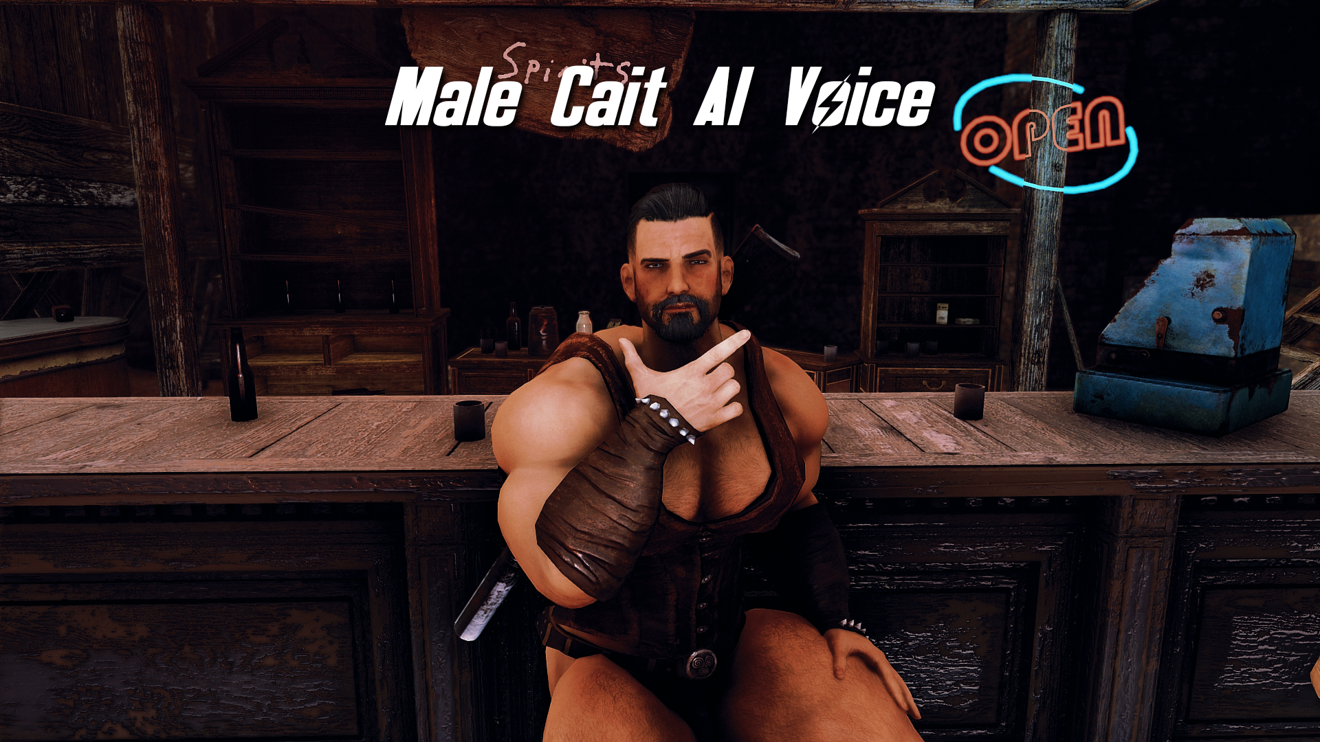 Male Cait with AI Generated Male Voice