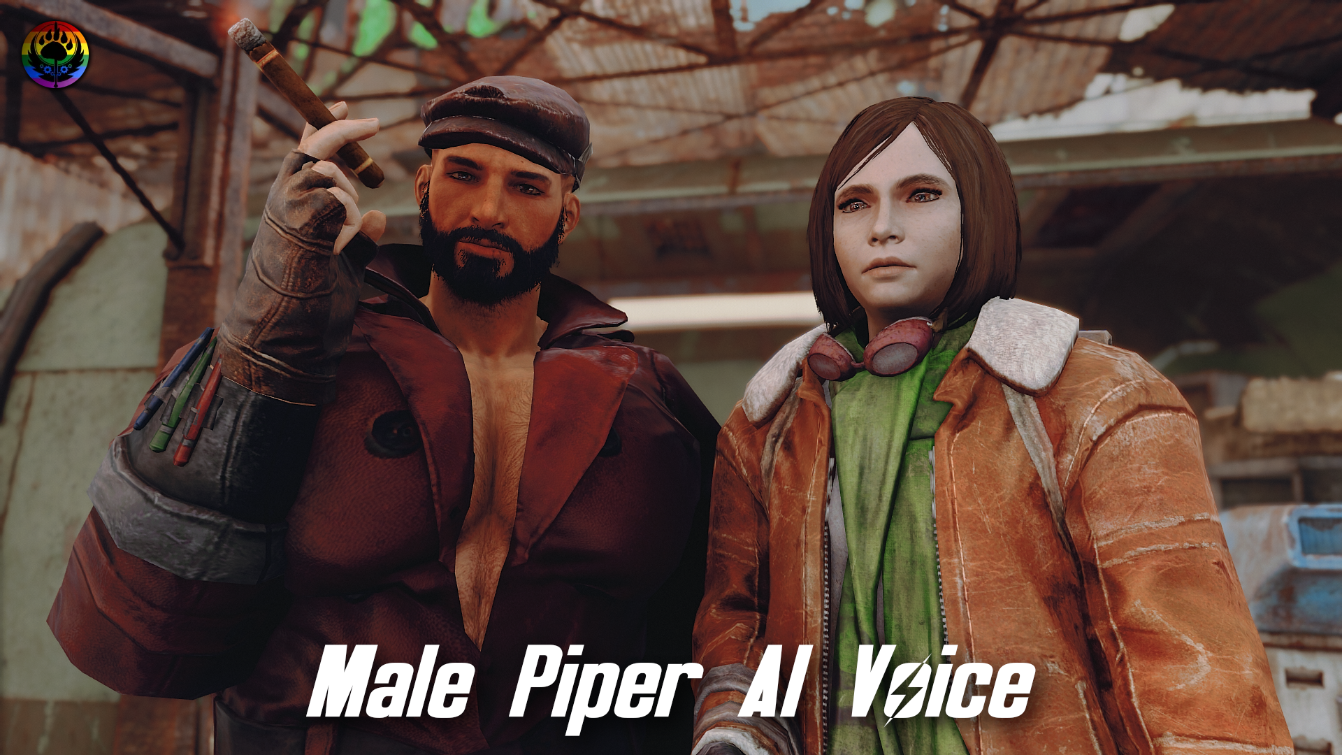 Male Piper with AI Generated Male Voice