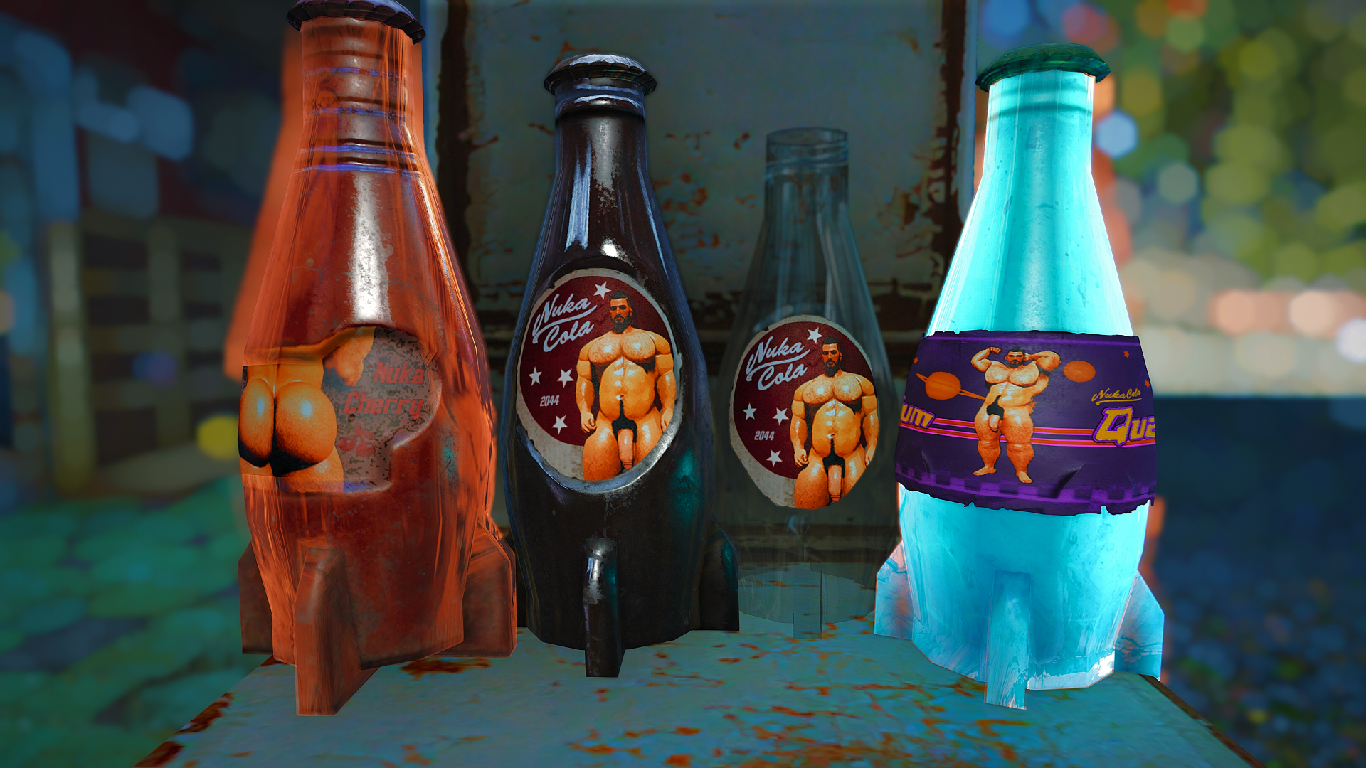 Atomic Muscle Nuka Cola Texture Replacer
